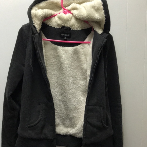 Grey Zip Up Hoodie - Picture 2 of 4